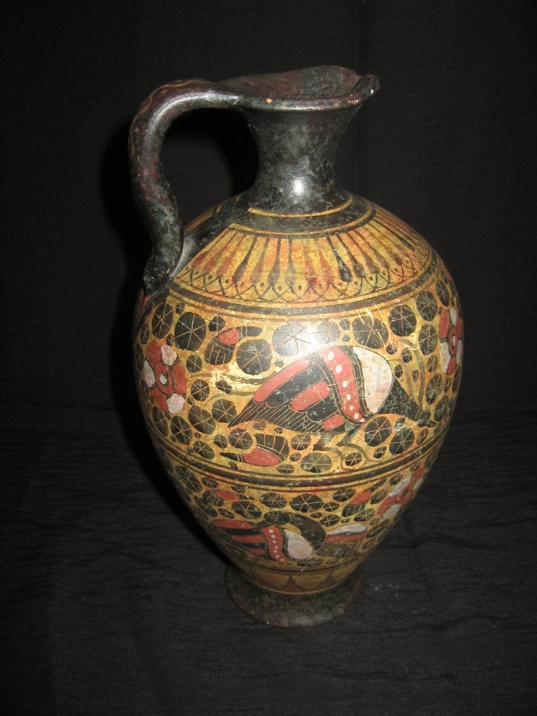 Grieks Korintische vaas, Ophalen of Verzenden
