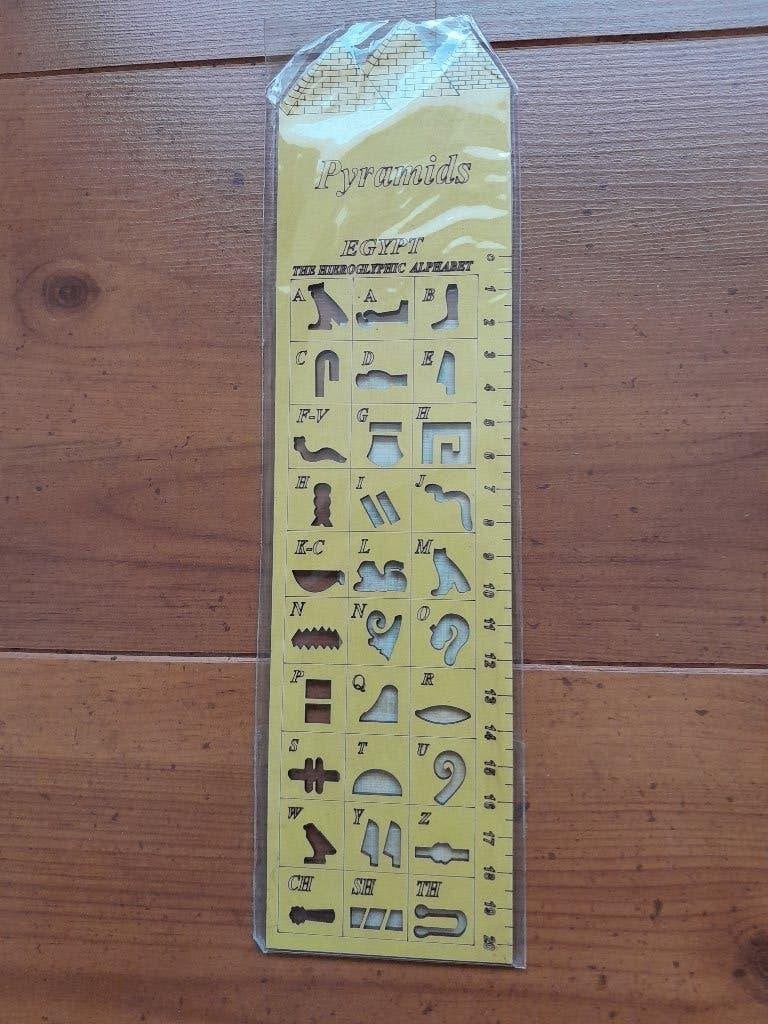 schrijven in hieroglyfen alfabet, Kinderen en Baby's, Speelgoed | Educatief en Creatief, Ophalen of Verzenden, Nieuw, Taal en Lezen