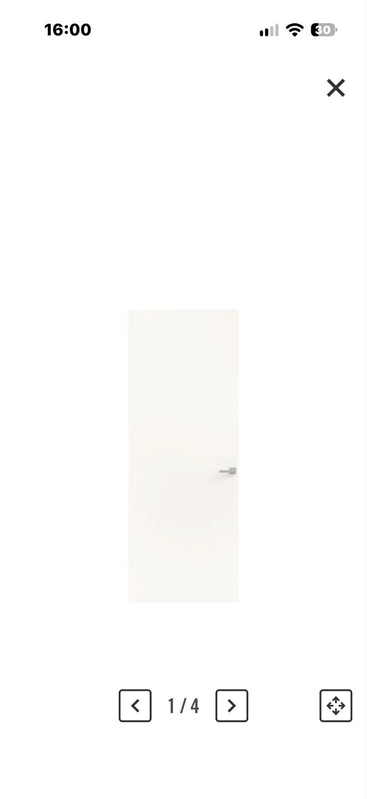 6 Hornbach binnendeuren RAL 9010, Ophalen, 80 tot 100 cm, Binnendeur, Nieuw