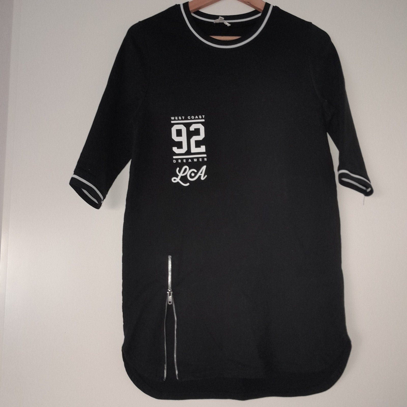 ZGAN lange dames sweatshirt River Island LA print, Nieuw, Ophalen of Verzenden, Lange mouw, Maat 36 (S)