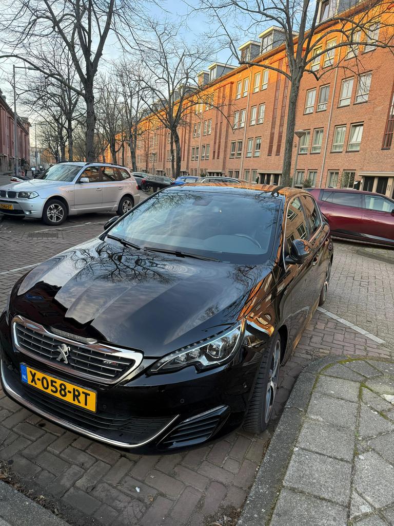 Peugeot 308 1.6 E-thp 205pk 2016 Zwart, Auto's, Voorwielaandrijving, USB, Zwart, 4 cilinders
