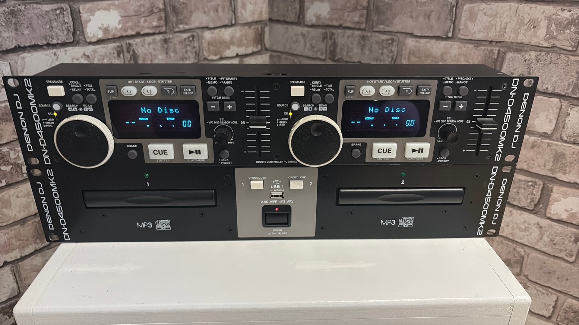 Denon DN-D4500MK2 dubbel cd speler, Ophalen, Zo goed als nieuw, Overige merken