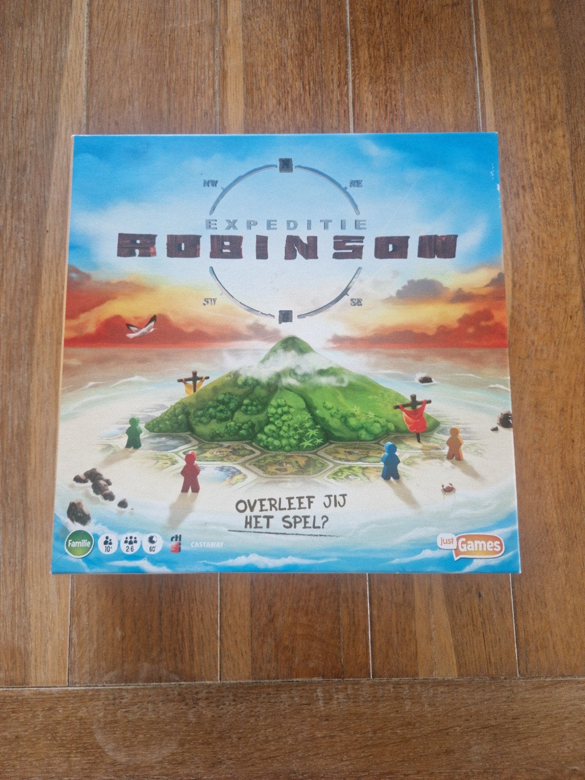 Expeditie Robinson - Het Bordspel, Hobby en Vrije tijd, Gezelschapsspellen | Bordspellen, Vijf spelers of meer, Ophalen, Zo goed als nieuw