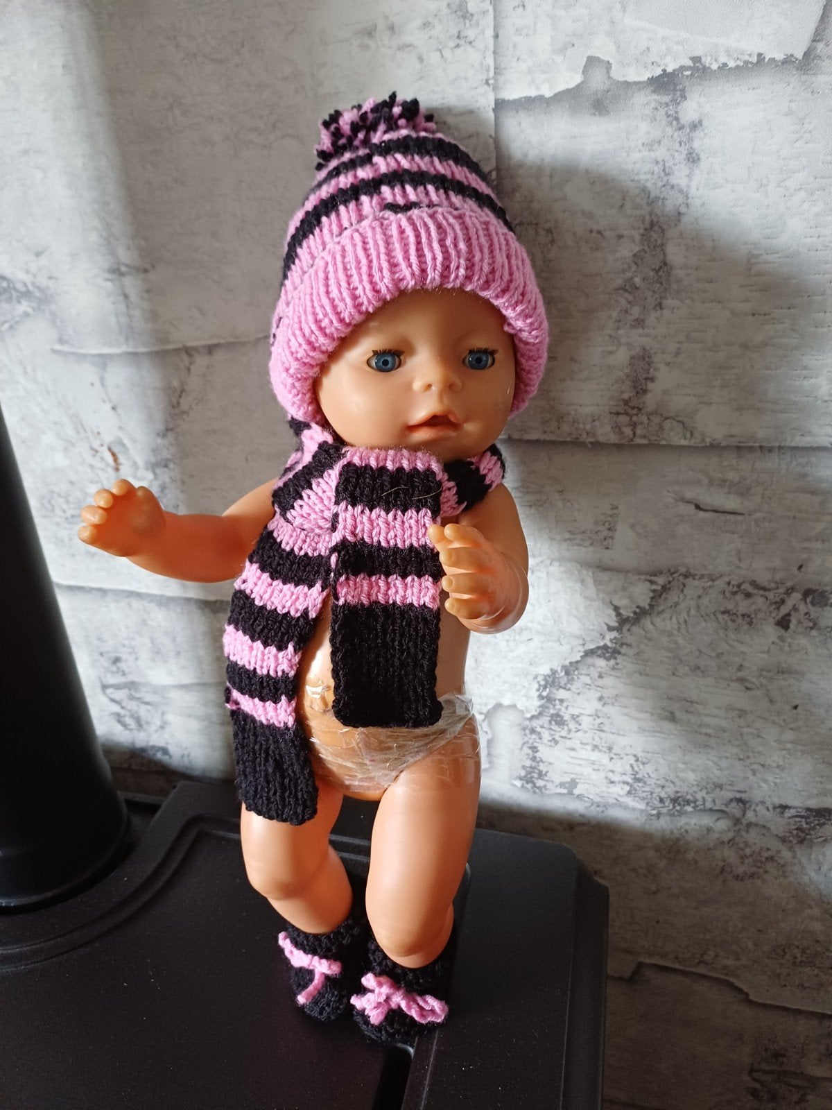 Muts sjaal sokjes voor een pop, Ophalen of Verzenden, Nieuw, Babypop
