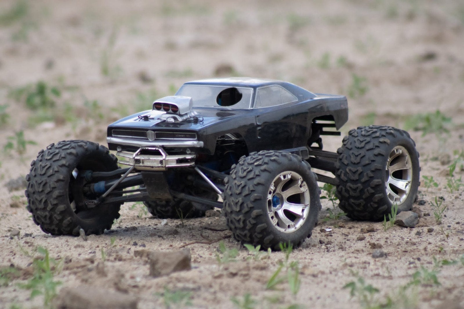 Traxxas Revo 3.3 RTR met heel veel Extra's zie Foto's, Ophalen, Gebruikt, Auto offroad, Schaal 1:8
