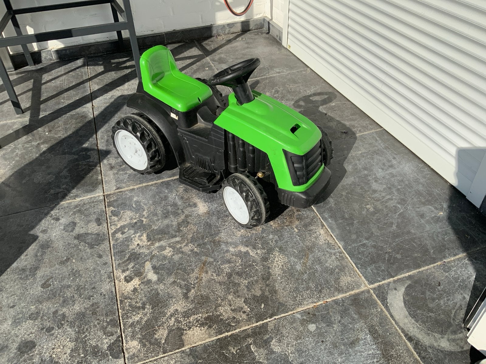 Elektrische Kindertractor - Groen, Ophalen, Gebruikt, Trapvoertuig
