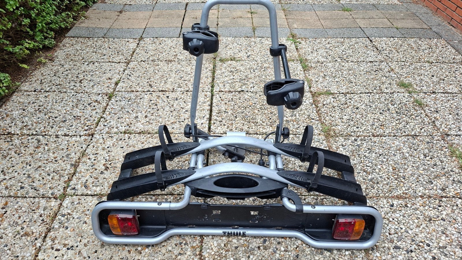 Thule kantelbare fietsendrager Euroway 945, Auto diversen, Fietsendragers, Ophalen, Gebruikt, Trekhaakdrager