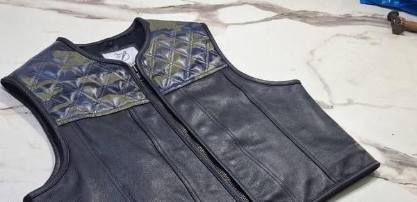 Motor vest camouflage, Motoren, Kleding | Motorkleding, Overige merken, Heren, Jas | leer, Ophalen of Verzenden