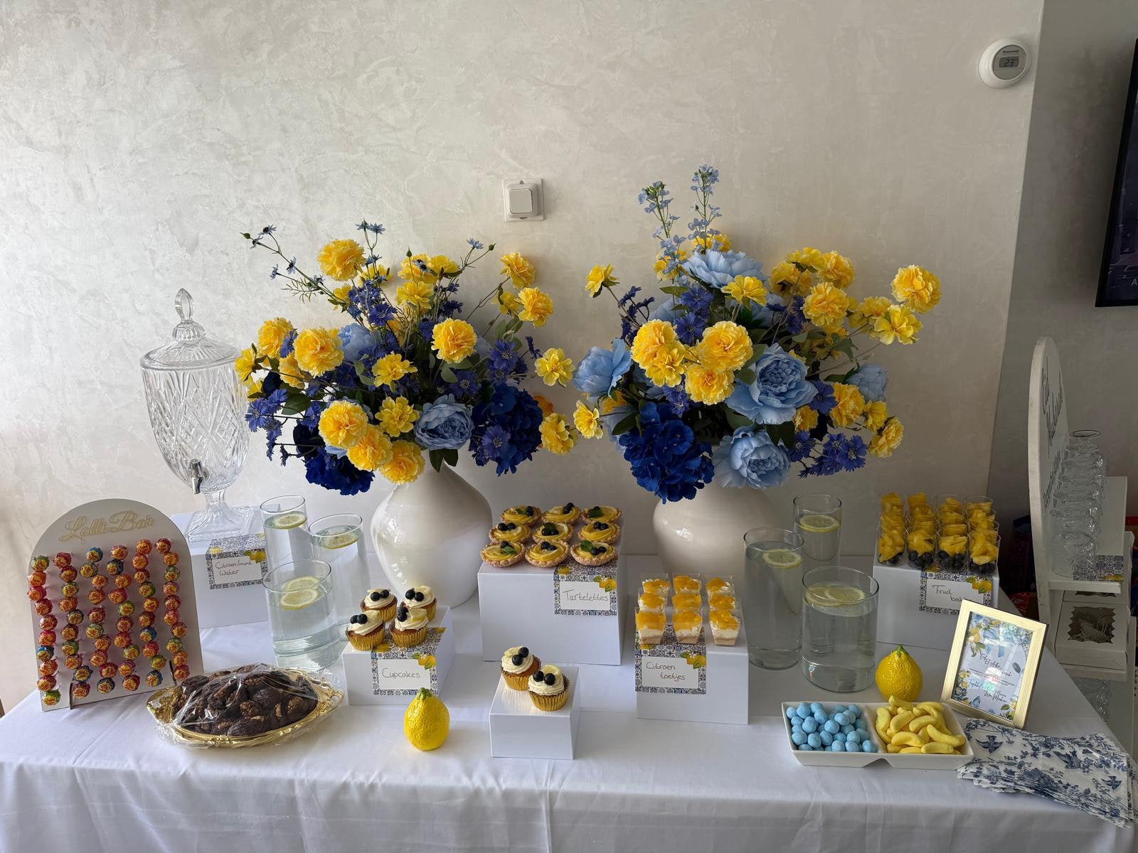 Bloemstukken Verhuur Bruiloft Babyshower Henna Feest, Ophalen, Nieuw, Geboorte of Huwelijk