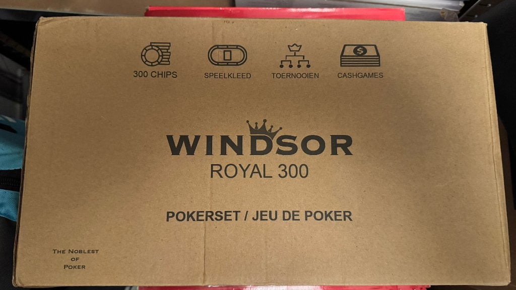 Windsor Royal 300 - Pokerset nieuw, Een of twee spelers, Ophalen of Verzenden, Nieuw, Windsor