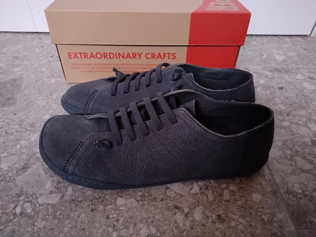Camper Peu Cami dames schoenen grijs leer maat 41 nieuw, Overige typen, Ophalen of Verzenden, Grijs, Nieuw
