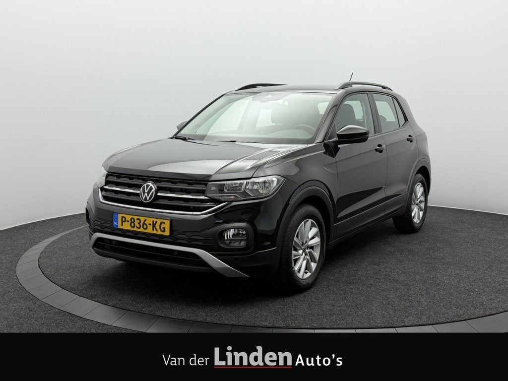 Volkswagen T-Cross 1.0 TSI Life | 26000KM | Automaat | Camer, Auto's, Volkswagen, Gebruikt, Zwart, Origineel Nederlands, Bedrijf