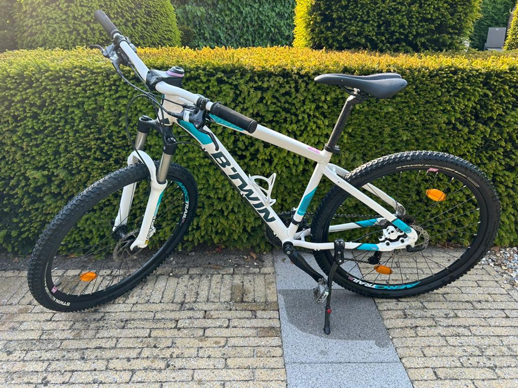 Rockrider 540 dames mountainbike maat S, Fietsen en Brommers, Fietsen | Mountainbikes en ATB, Fully, Zo goed als nieuw, Dames