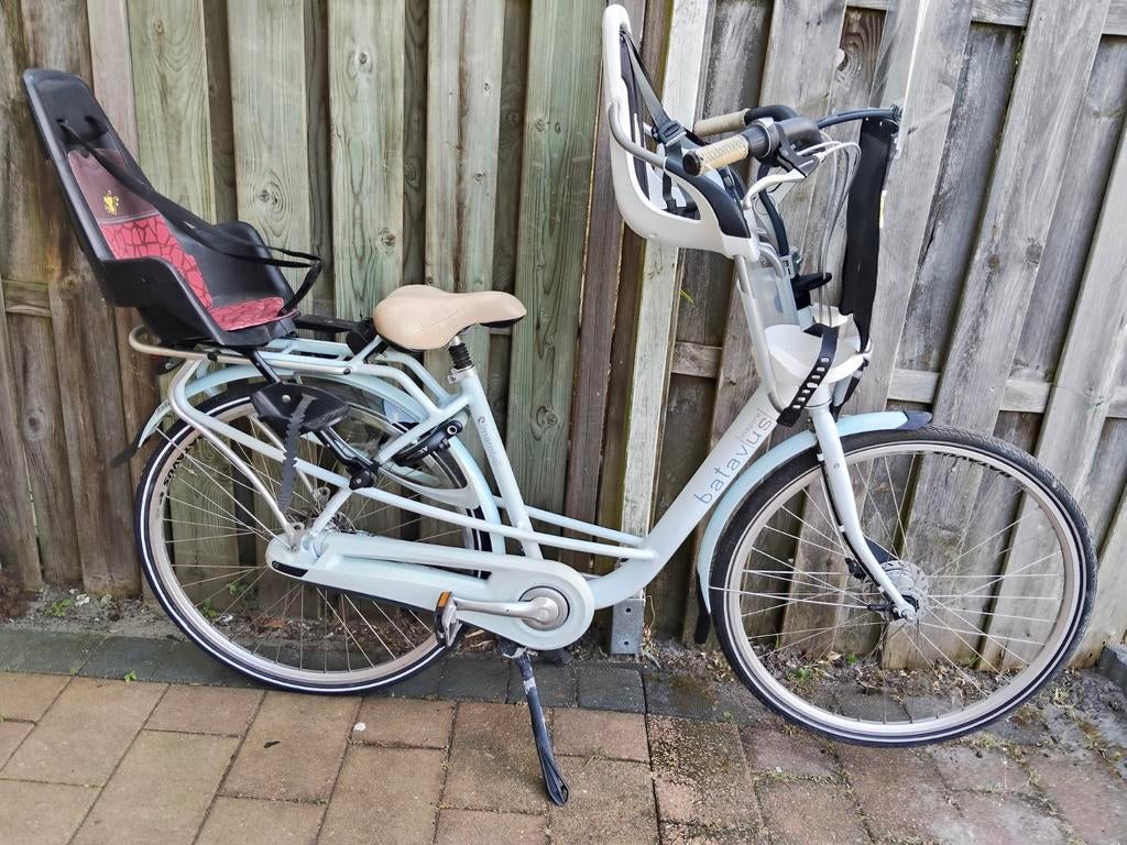 Zo goed als nieuw batavus Mambo moederfiets, Ophalen, 2 zitjes, 47 tot 50 cm, Versnellingen