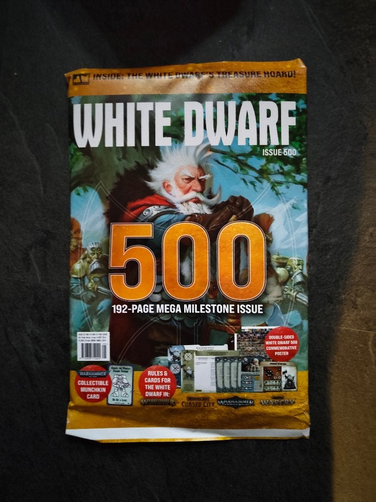 White Dwarf #500 Special edition New in Sealed Envelope, Hobby en Vrije tijd, Verzenden, Nieuw, Warhammer, Boek of Catalogus