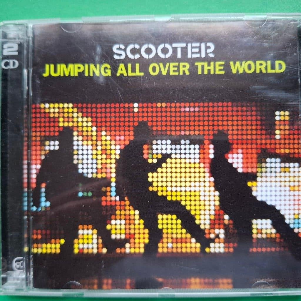SCOOTER - JUMPING ALL OVER THE WORLD (2 X CD), Cd's en Dvd's, Cd's | Dance en House, Ophalen of Verzenden, Zo goed als nieuw, Techno