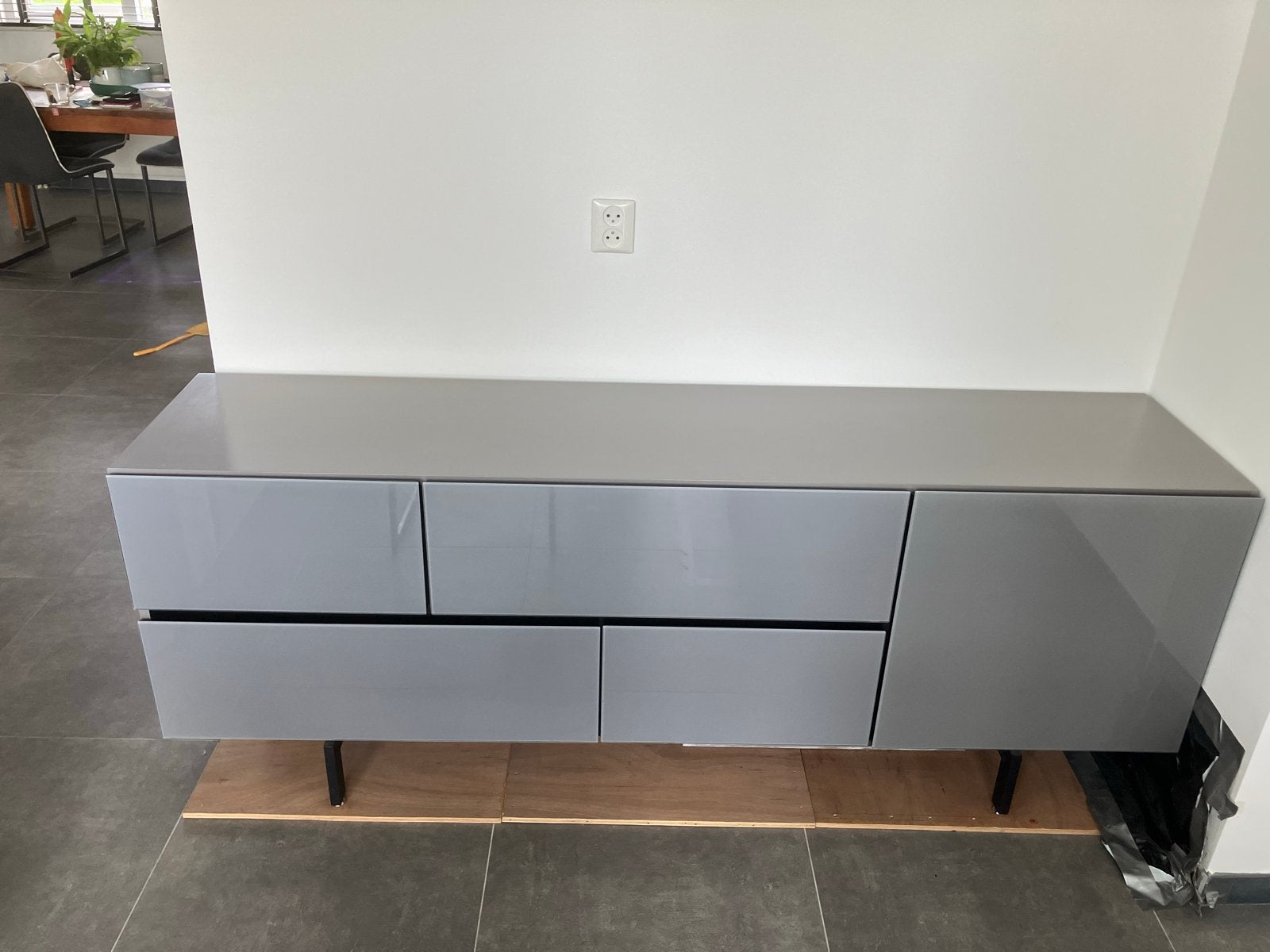 Xooon Dressoir en TV Meubel Set - Gebruikt, Ophalen, Gebruikt, 150 tot 200 cm, Minder dan 100 cm