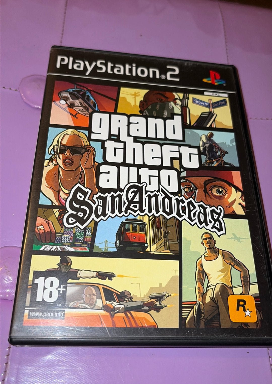 GTA San Andreas Playstation 2, Avontuur en Actie, Vanaf 18 jaar, 1 speler, Ophalen of Verzenden