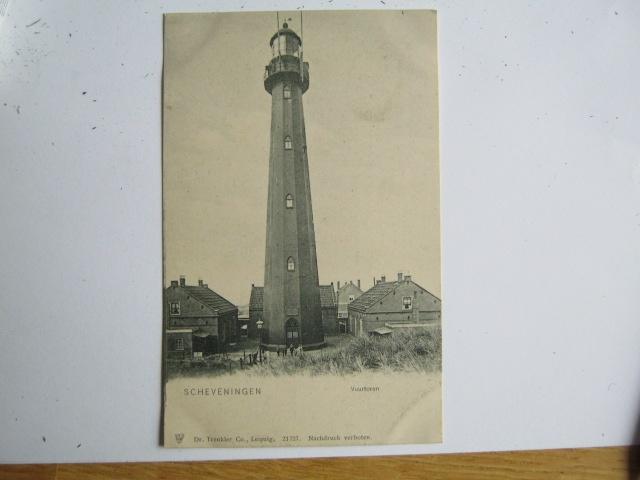 Ansichtkaarten Nederland, TC 5-65 Scheveningen, Vuurtoren, Verzenden, Voor 1920, Ongelopen, Zuid-Holland
