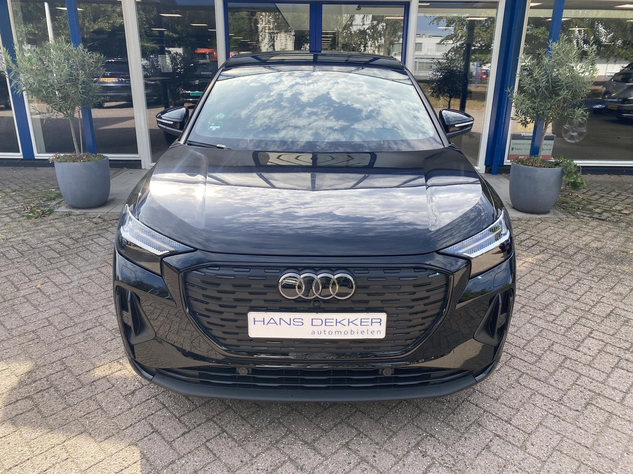 Audi Q4 Sportback e-tron 45 quattro S Edition 82 kWh Stoel +, Gebruikt, Zwart, 82 kWh, Zwart