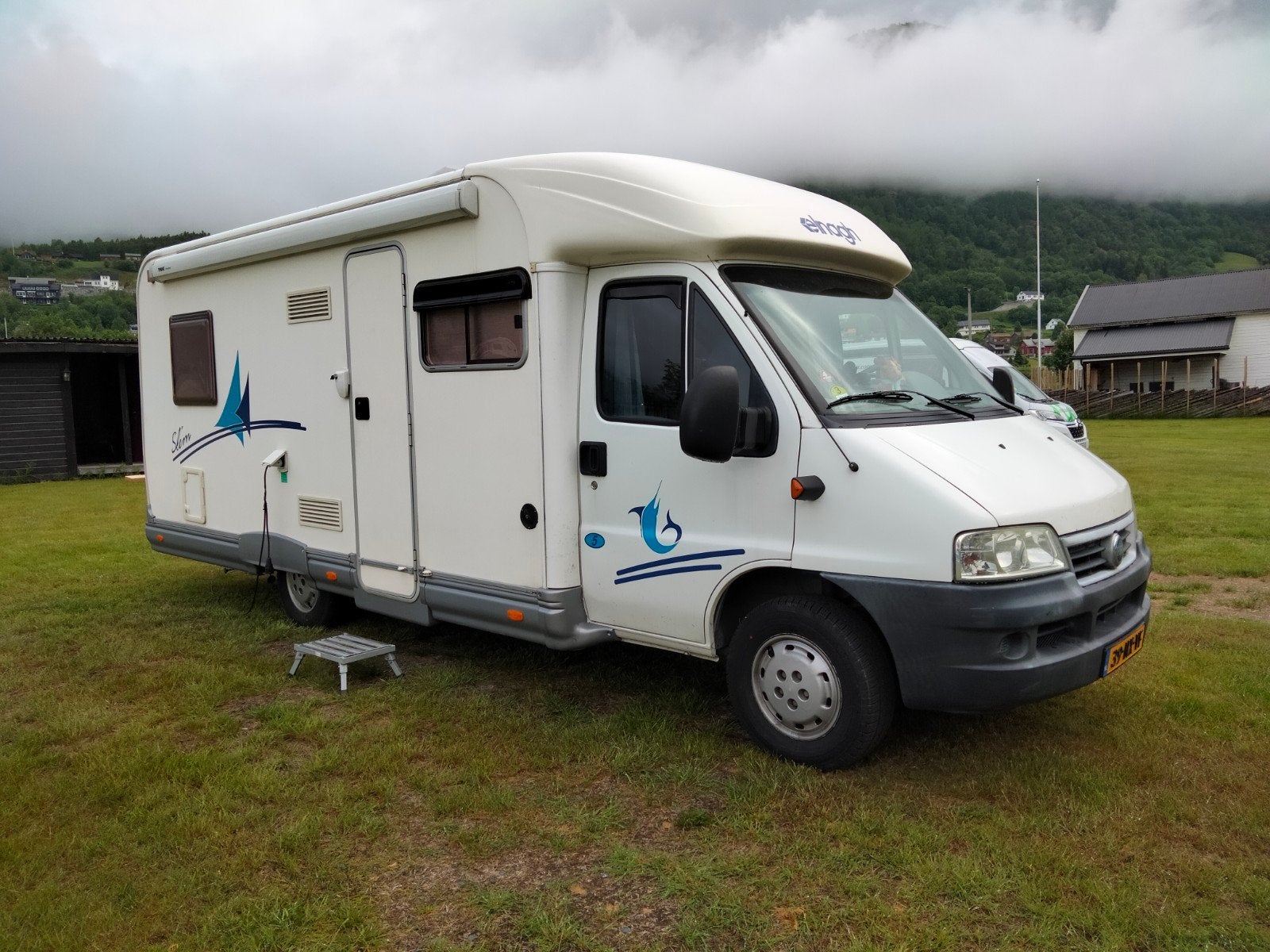 Zeer nette Elnagh Slim 5 2,8 jtd 2004 kmst 827215 nap, Ringverwarming, Fiat, Particulier, Gaslek-detector