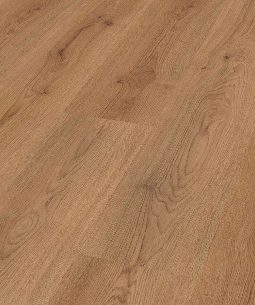 3x Kronotex klik laminaat: Basic D3128 \ Trend Oak Brown, Ophalen, 50 tot 150 cm, Zo goed als nieuw, 10 m² of meer