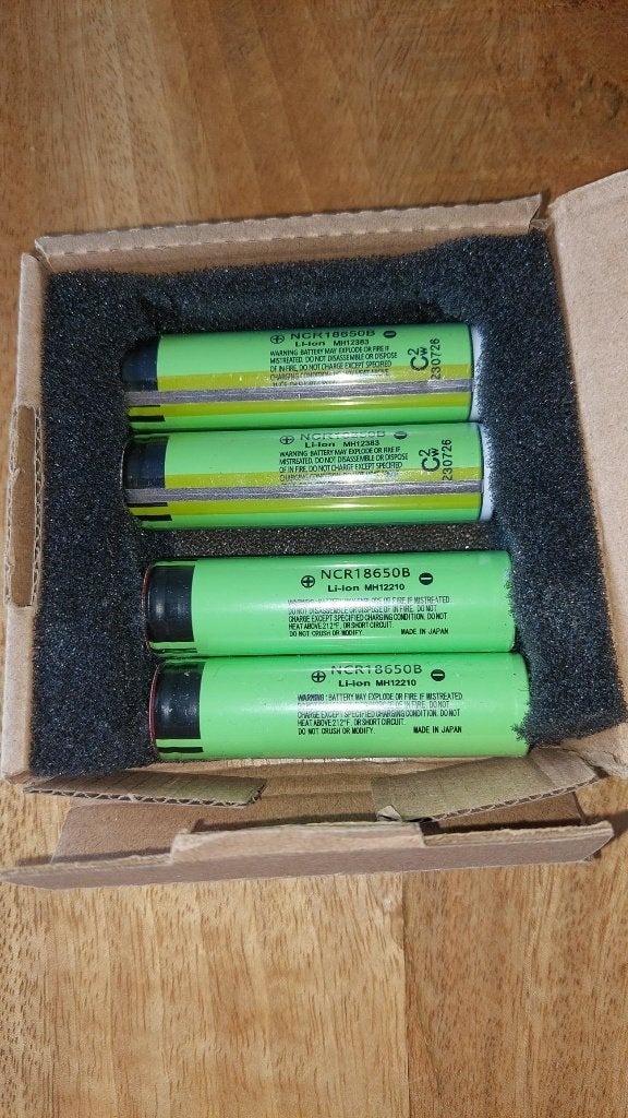 NCR 18650B   BATTERIJEN, Ophalen of Verzenden, Nieuw, NCR18650B
