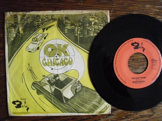 - Resonance - OK Chicago - vinyl single, Cd's en Dvd's, Beschermende buitenhoes, Gebruikt, 7 inch, Ophalen of Verzenden