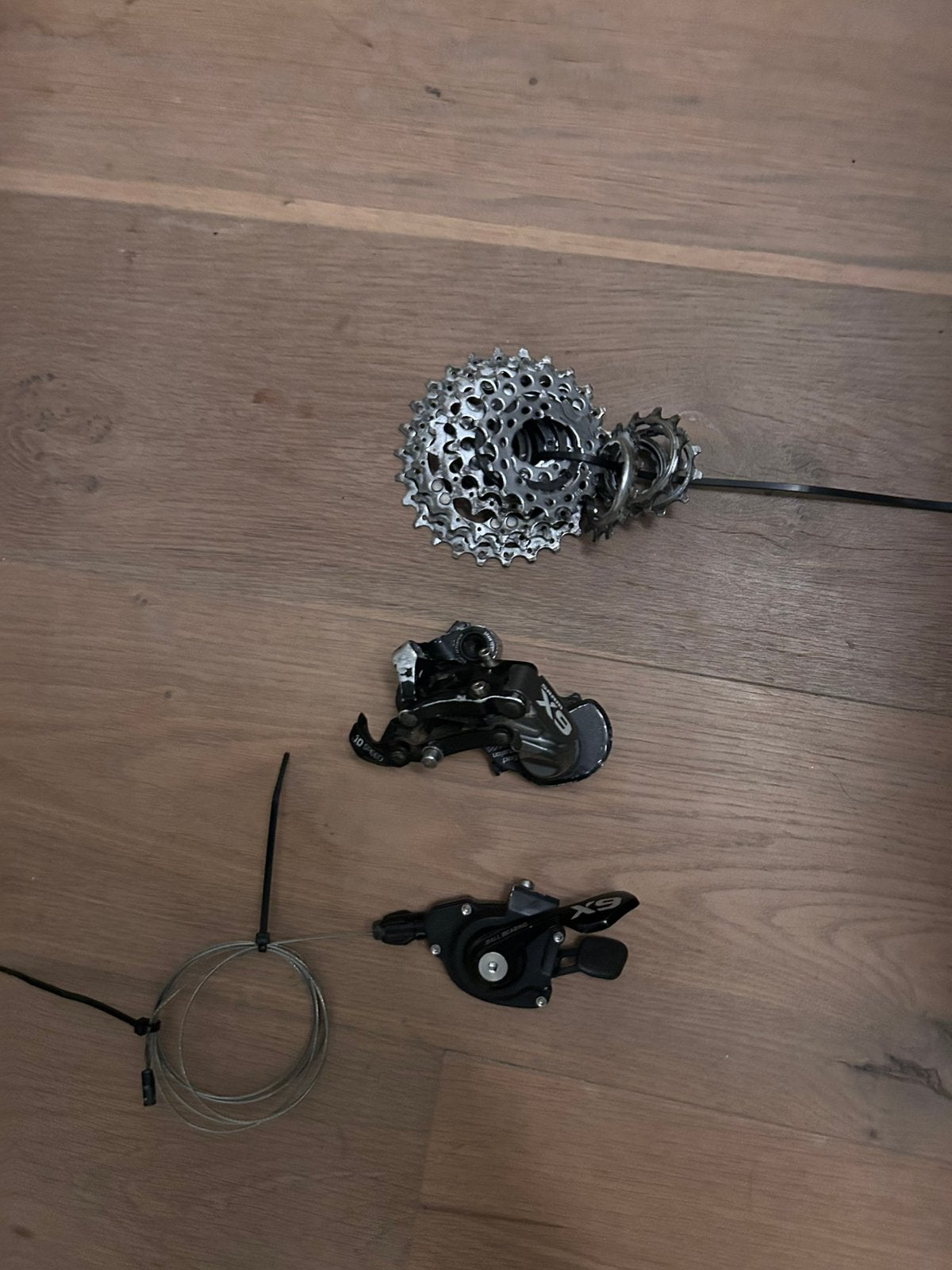 Sram x9, Ophalen of Verzenden, Zo goed als nieuw, Staal