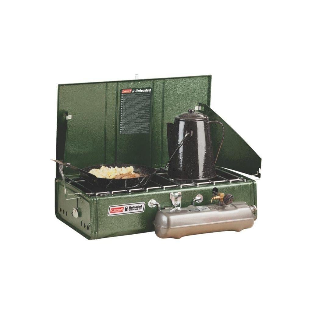 Coleman 2 Burner Stove benzinebrander, Coleman, Info@coleman.com, Minervum breda, Nieuw