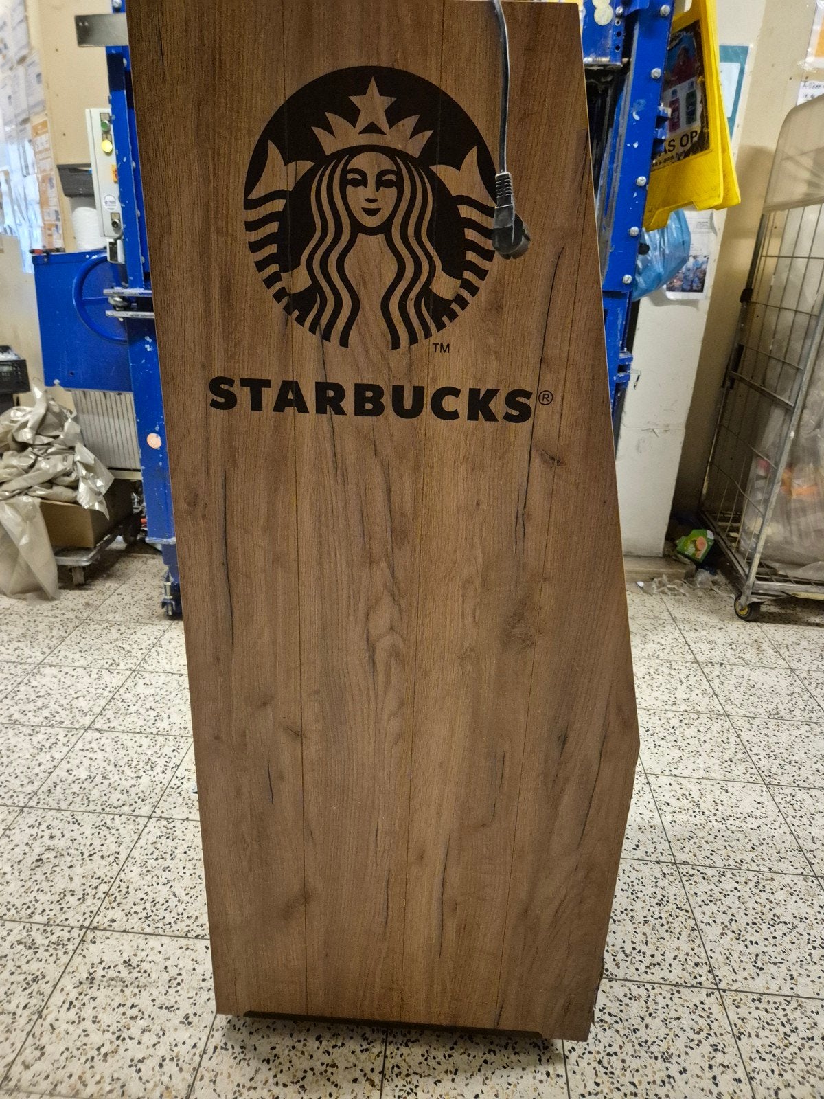 Starbucks display/koelkast - Ideaal voor horeca, Ophalen, Gebruikt