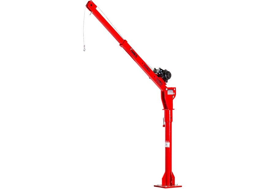 Mobiele kraan 300/500kg met elektrische lier MW Tools