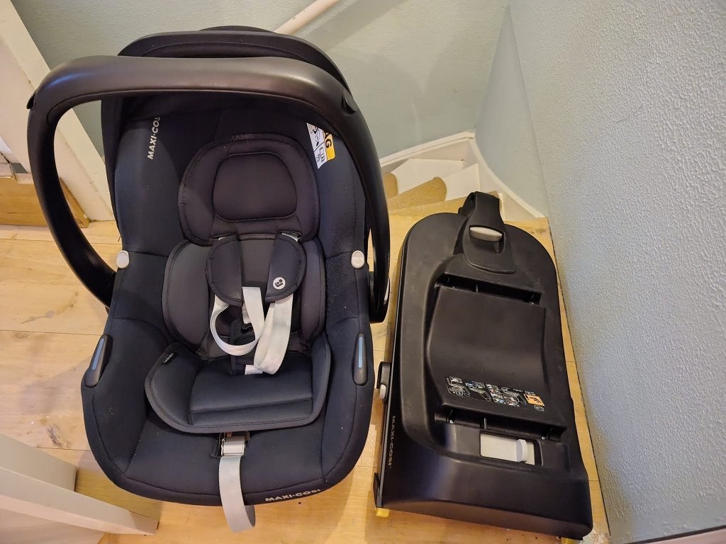 Maxi-Cosi CabrioFix I-Size met Isofixbase, Kinderen en Baby's, Ophalen, Gebruikt, Isofix, 0 t/m 13 kg