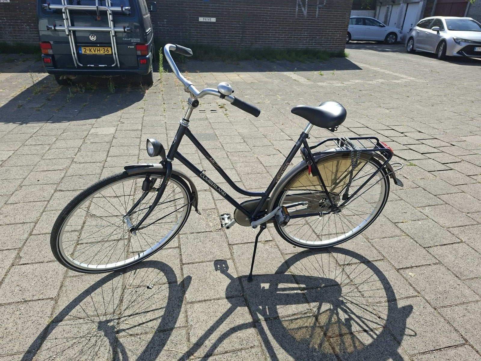 Cumberland Touring Damesfiets, Terugtraprem, Ophalen, Overige merken, 53 tot 56 cm