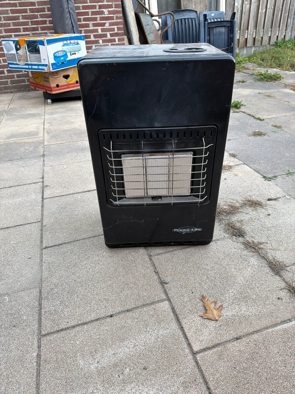 Goed werkende gaskachel voor gasfles, Ophalen, Gebruikt, Gas, Vrijstaand