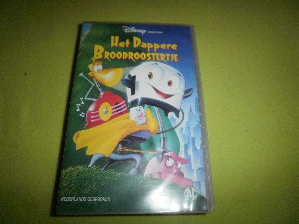 HET DAPPERE BROODROOSTERTJE! Mooie Disney Tekenfilm Op VIDEO, Cd's en Dvd's, VHS | Kinderen en Jeugd, Alle leeftijden, Verzenden