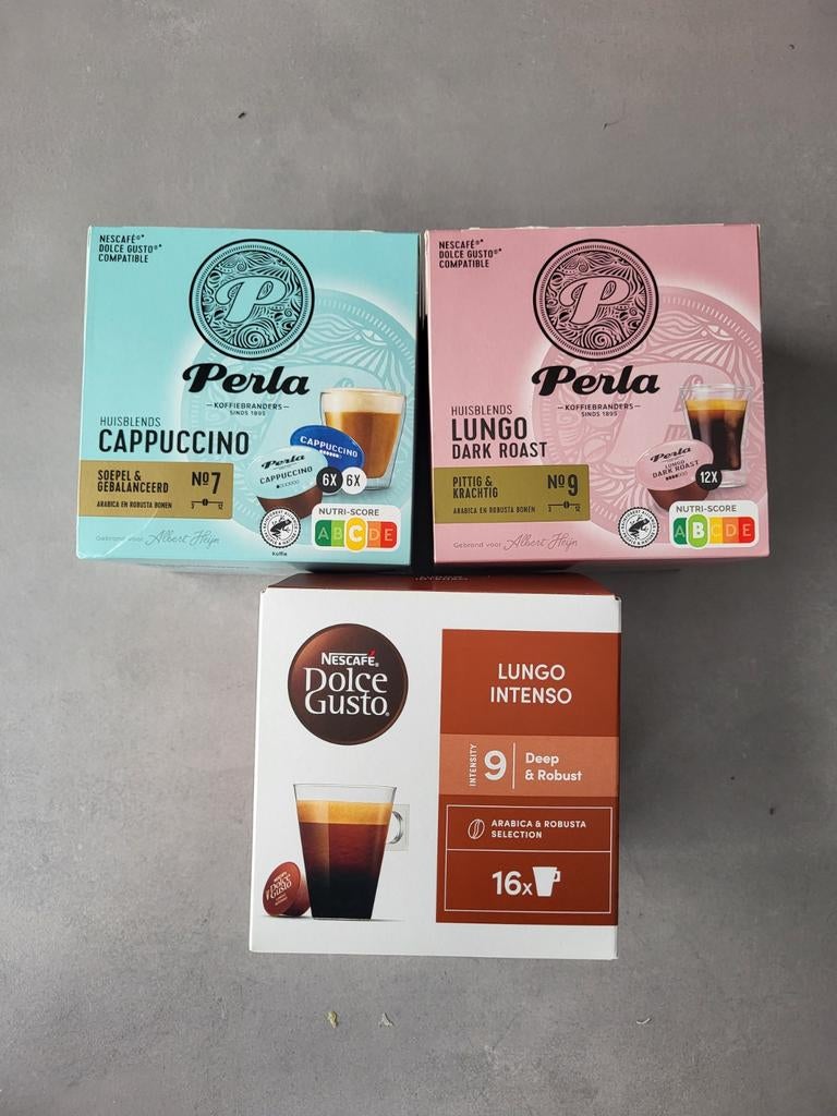 Dolce Gusto en Perla koffiecapsules, Witgoed en Apparatuur, Koffiemachine-accessoires, Nieuw, Verzenden