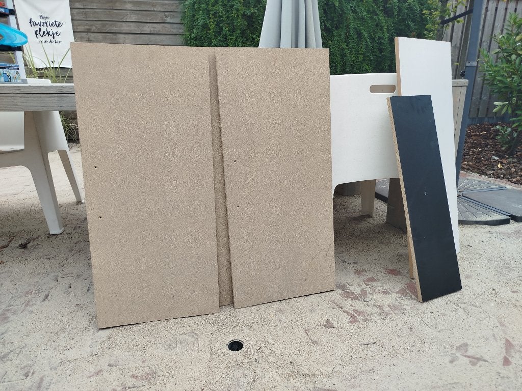 Ombouwset / houten koofpanelen voor afzuigkap, Witgoed en Apparatuur, Ophalen, Nieuw, Inbouw, Overige typen