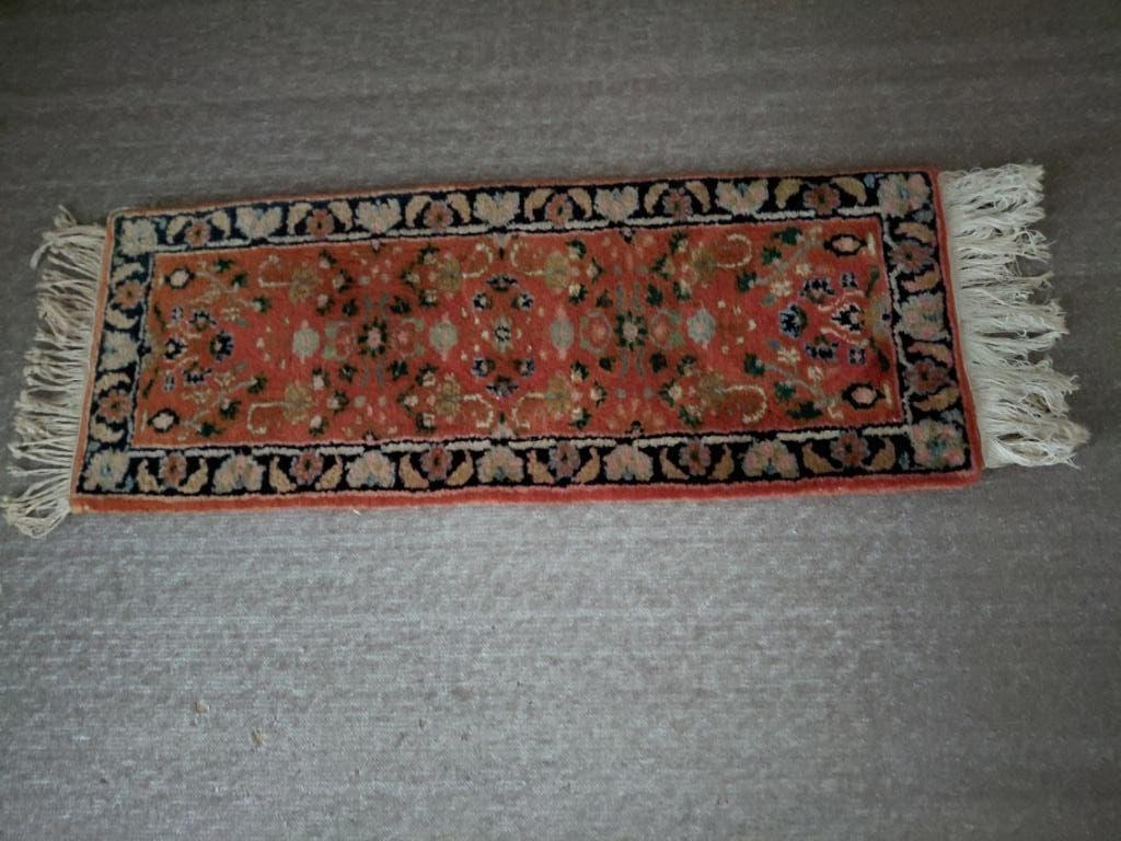 Vintage Perzisch tafelloper, Minder dan 50 cm, 50 tot 100 cm, Ophalen of Verzenden, Zo goed als nieuw
