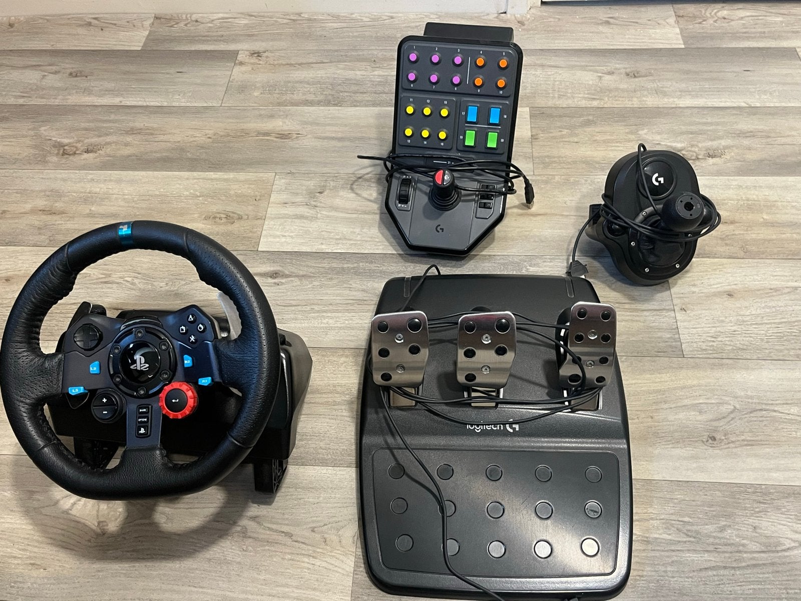 Logitech G29 Stuur en Pedalen voor PS3/PS4, Ophalen, Gebruikt, Stuur of Pedalen, PlayStation 3