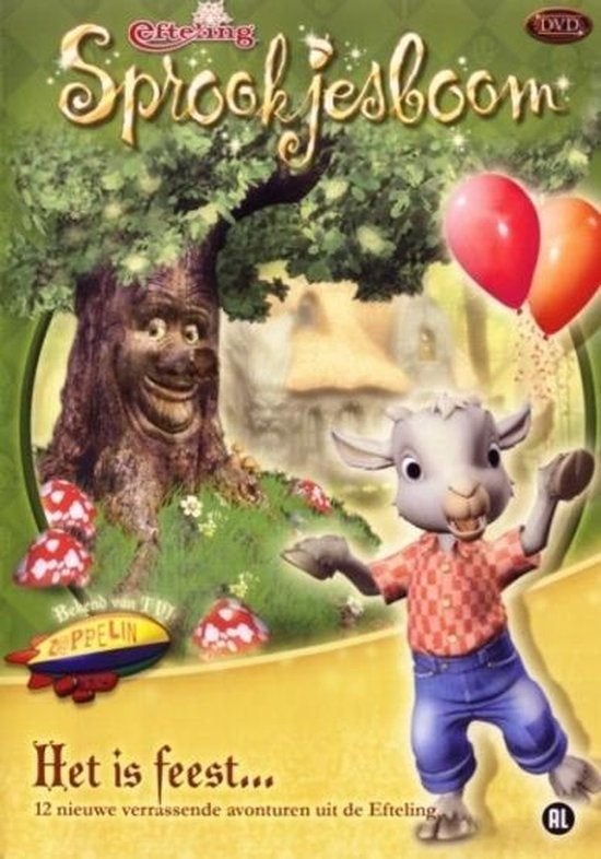 Efteling sprookjesboom het is feest, Alle leeftijden, Verzenden, Zo goed als nieuw, Nederlands