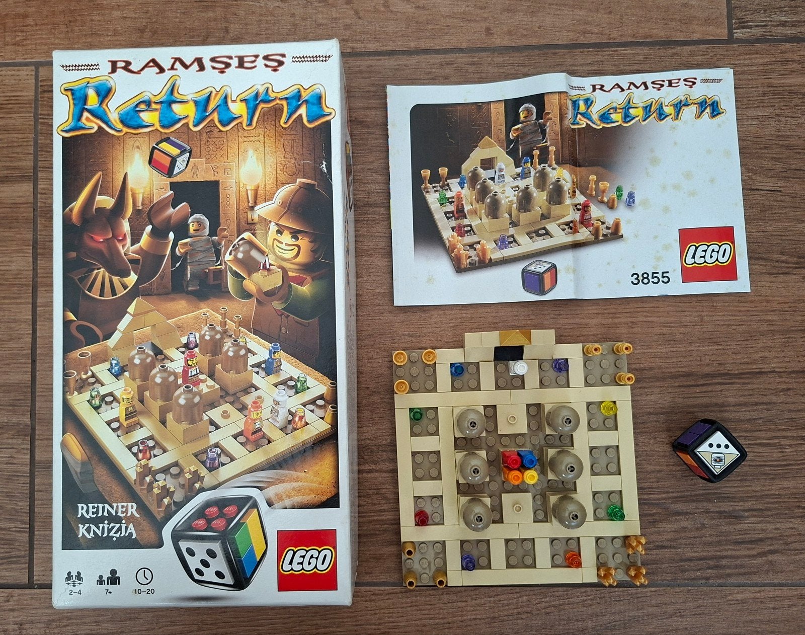 Lego Ramses return nr 3855 spel, Ophalen of Verzenden, Zo goed als nieuw