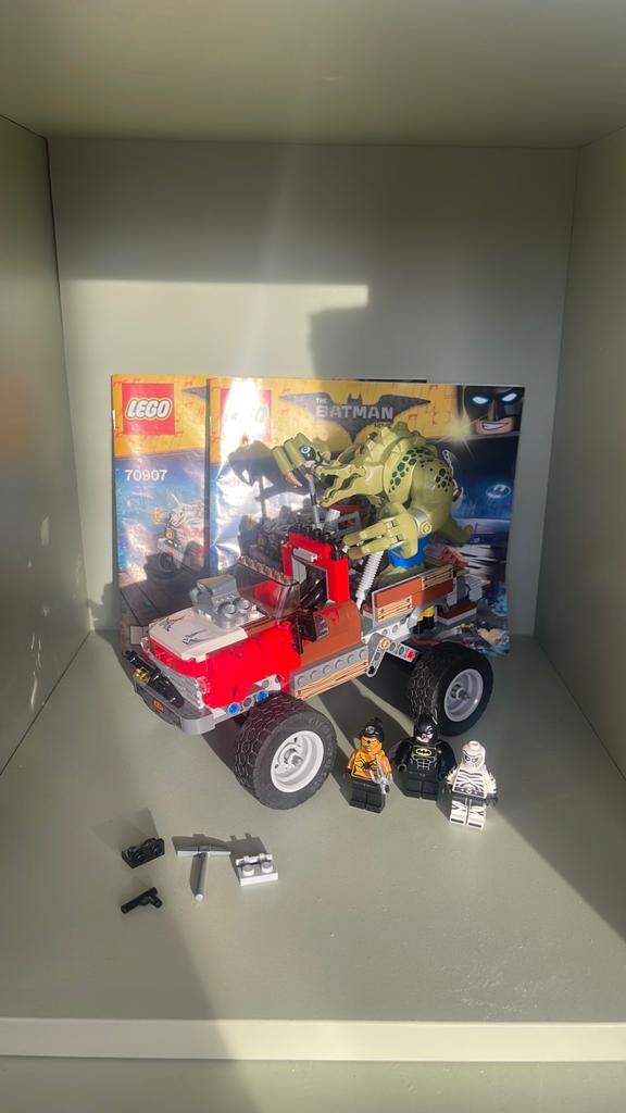 Lego set killer croc monstertruck #70907, Kinderen en Baby's, Speelgoed | Duplo en Lego, Gebruikt, Overige thema's, Lego, Ophalen of Verzenden