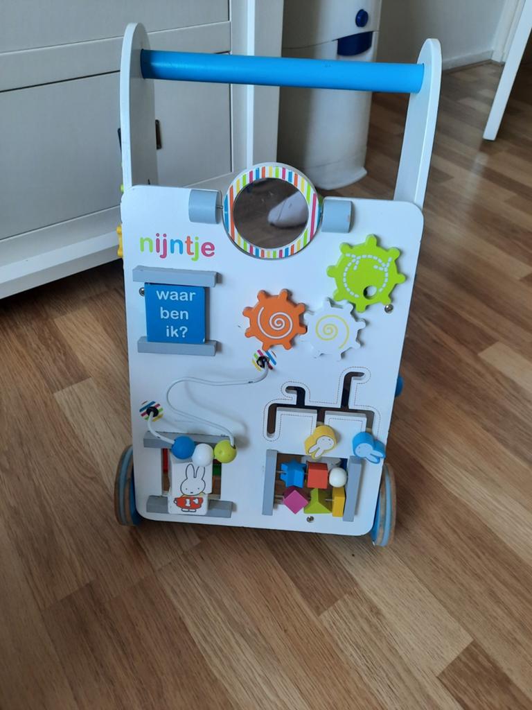 Nijntje Houten Loopwagen met Activiteiten, Ophalen, Gebruikt, Overige typen