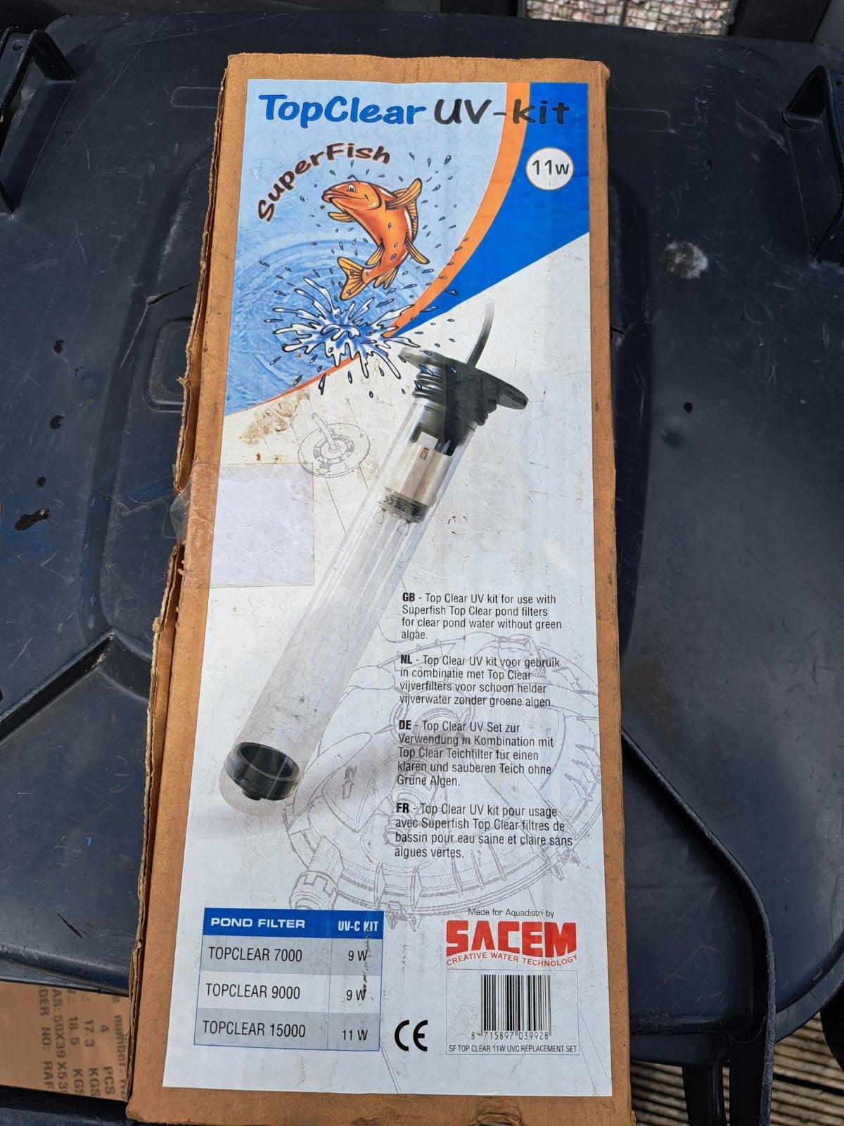 TopClear UV-kit 11W revisie kit voor vijverfilter, nieuw, Tuin en Terras, Vijvers, Ophalen
