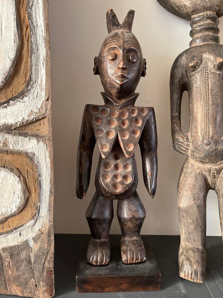 Lega Bwami Beeld uit Congo - Etnografisch Kunstwerk, Ophalen of Verzenden