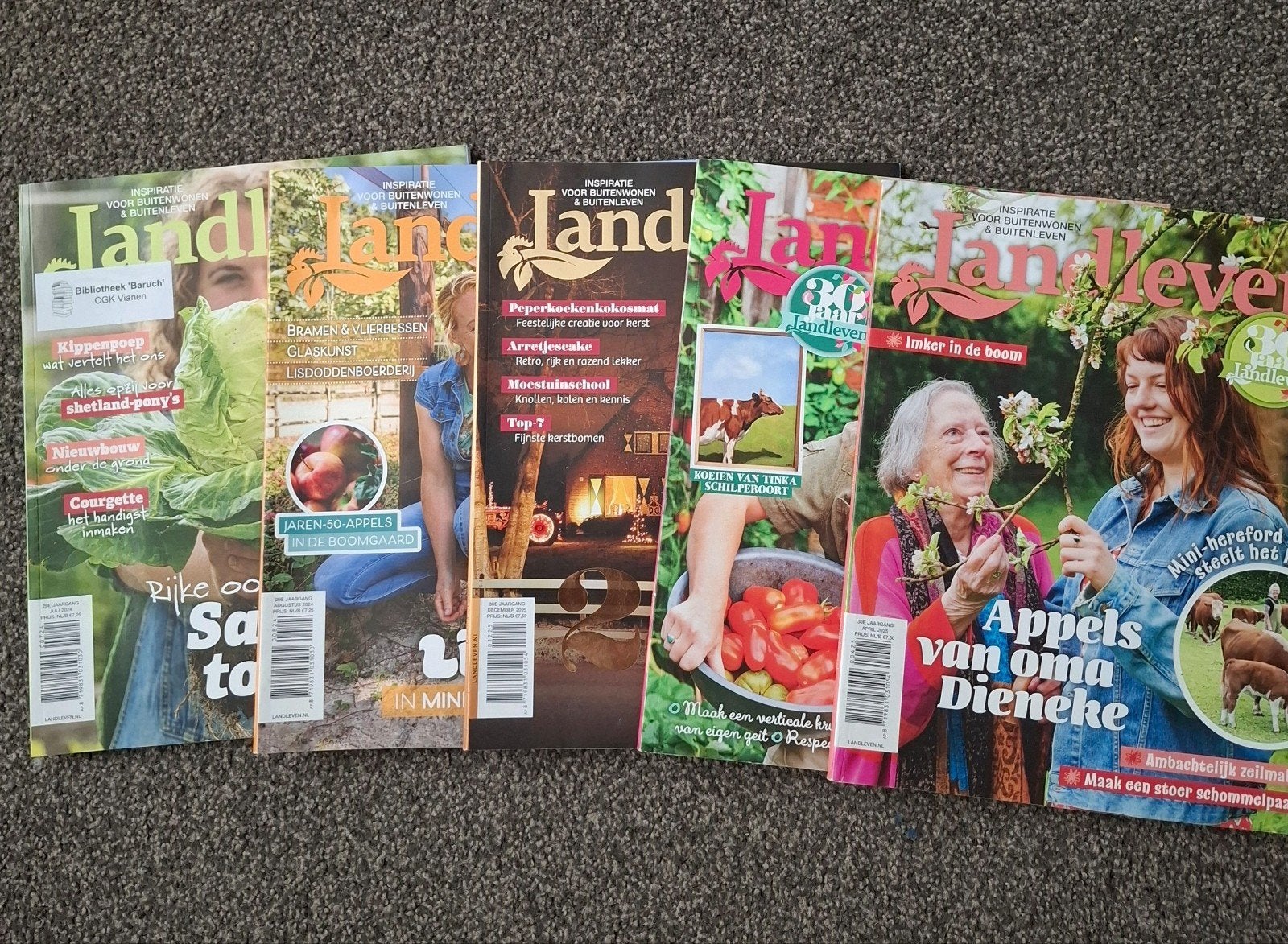 5 x Landleven magazine, Ophalen of Verzenden, Muziek, Film of Tv