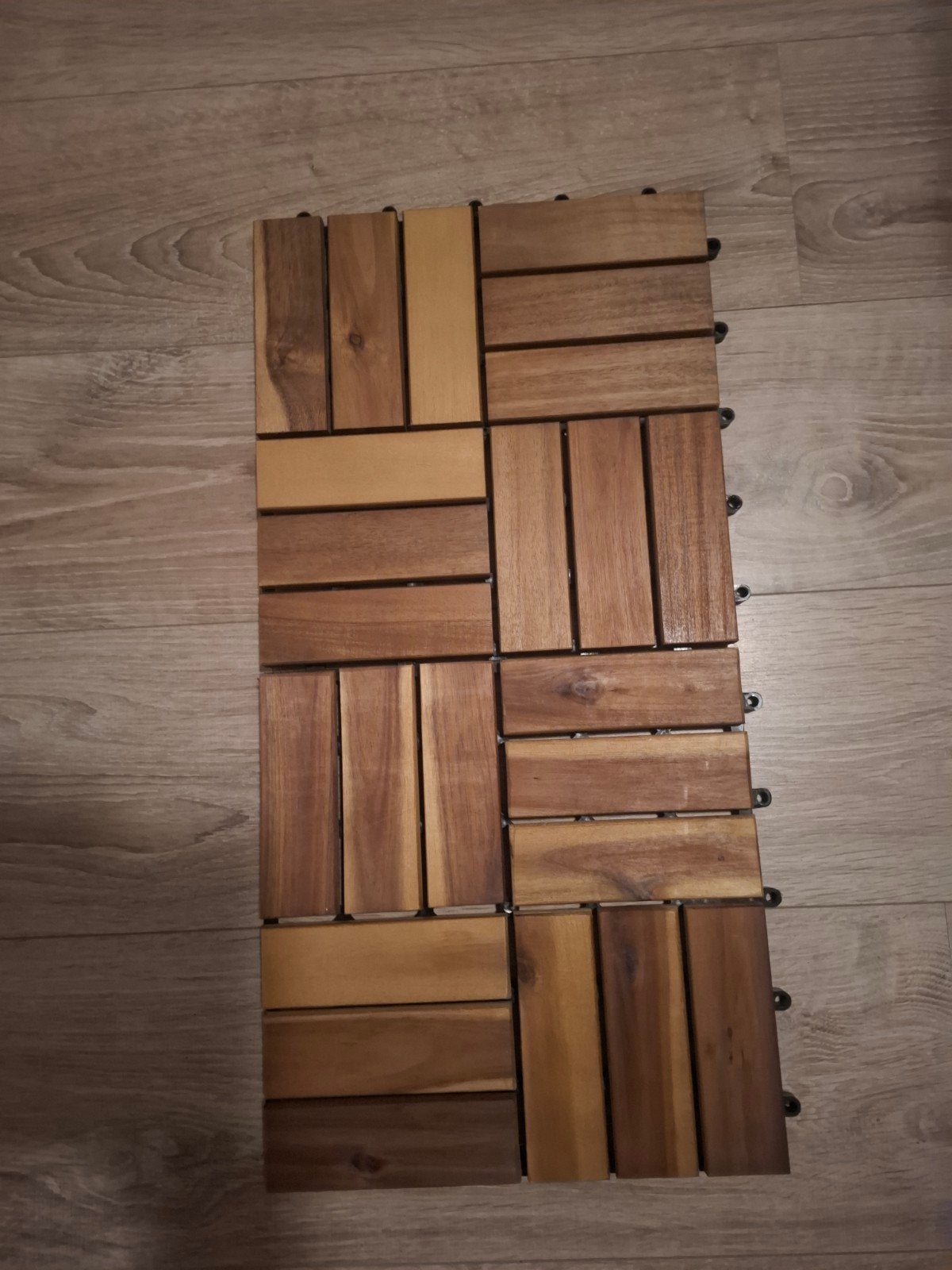Houten terrastegels voor buiten, Tuin en Terras, Ophalen, Gebruikt, Hout