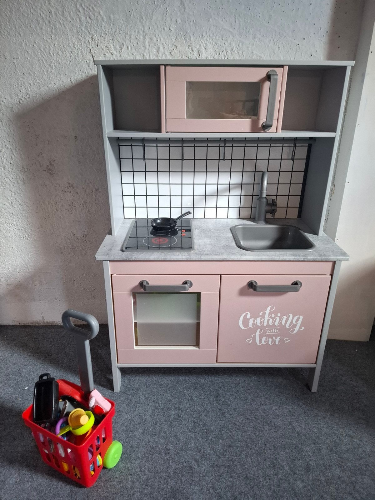 Ikea Speelkeukentje met extra accessoires, Kinderen en Baby's, Speelgoed | Speelkeukens, Ophalen, Gebruikt, Hout, Speelkeuken