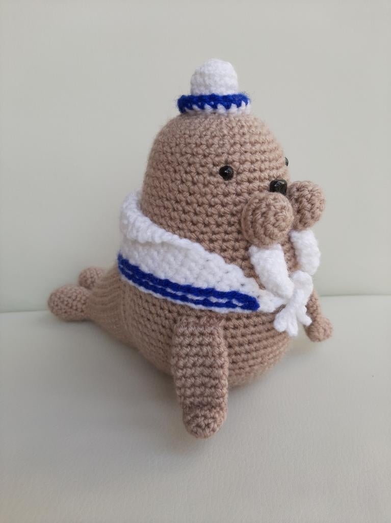 Gehaakte walrus, Verzenden, Nieuw, Haken, Overige typen